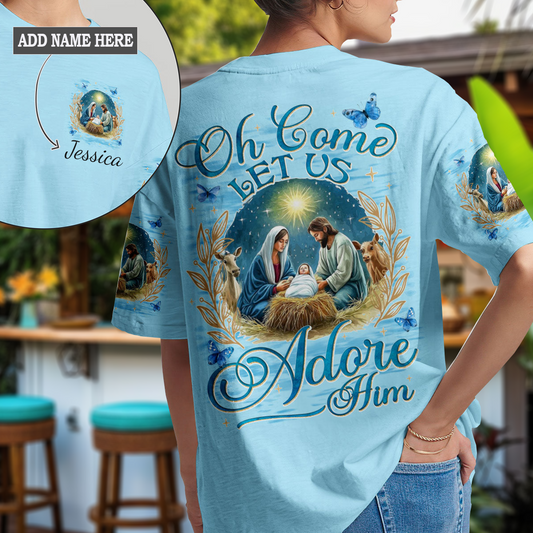 Oh Come Let Us Adore T-Shirt