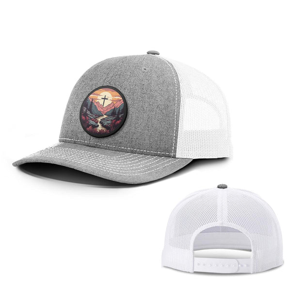 Faith Can Move Mountains V2 Circle Patch Hats