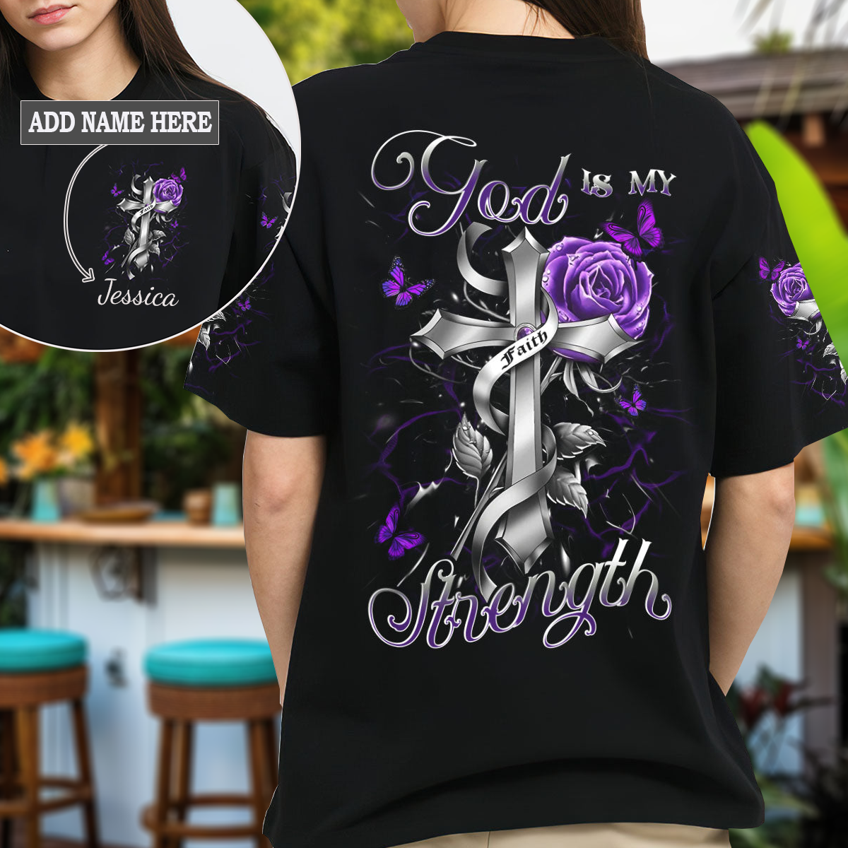 God Is My Strength T-Shirt