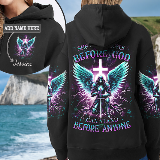 She Who Kneels Before God Warrior Hoodie 6