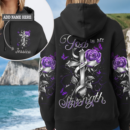 God Is My Strength Hoodie