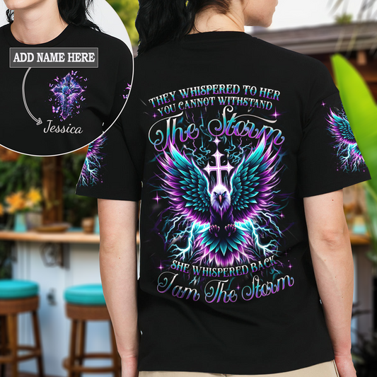 I Am The Storm Eagle Cross T-Shirt