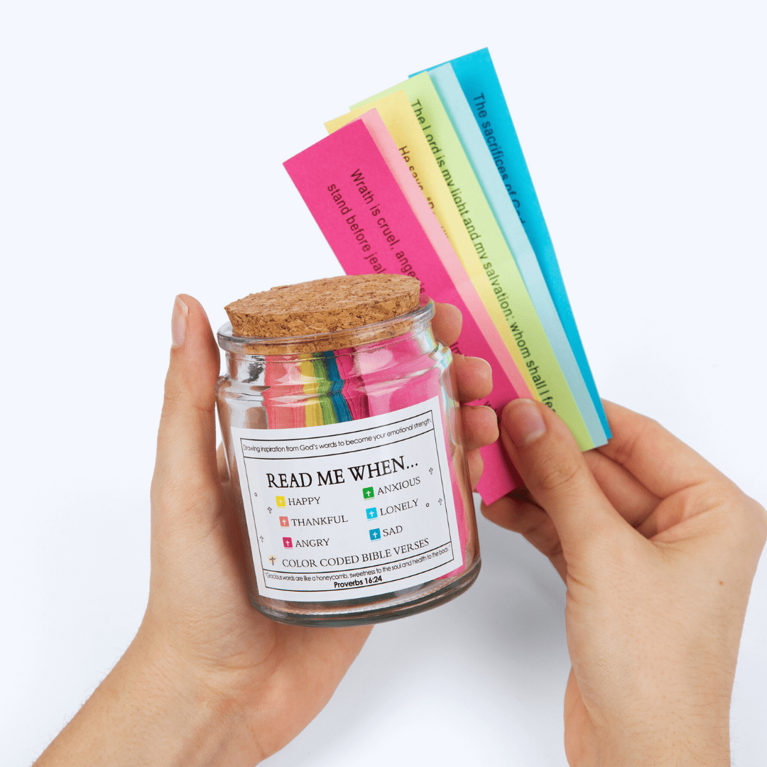 Handmade 90 Days Daily Grace Jar