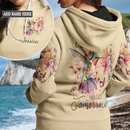 Do Not Worry About Tomorrow Women's All Over Print Hoodie