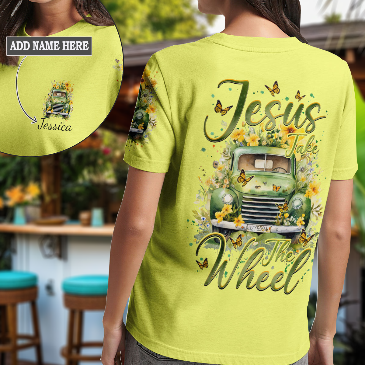 Jesus Take The Wheel T-Shirt 18