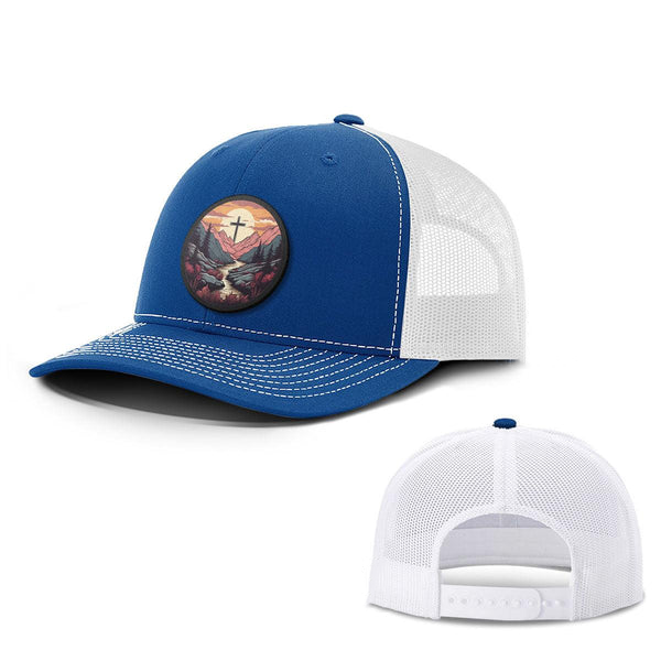 Faith Can Move Mountains V2 Circle Patch Hats