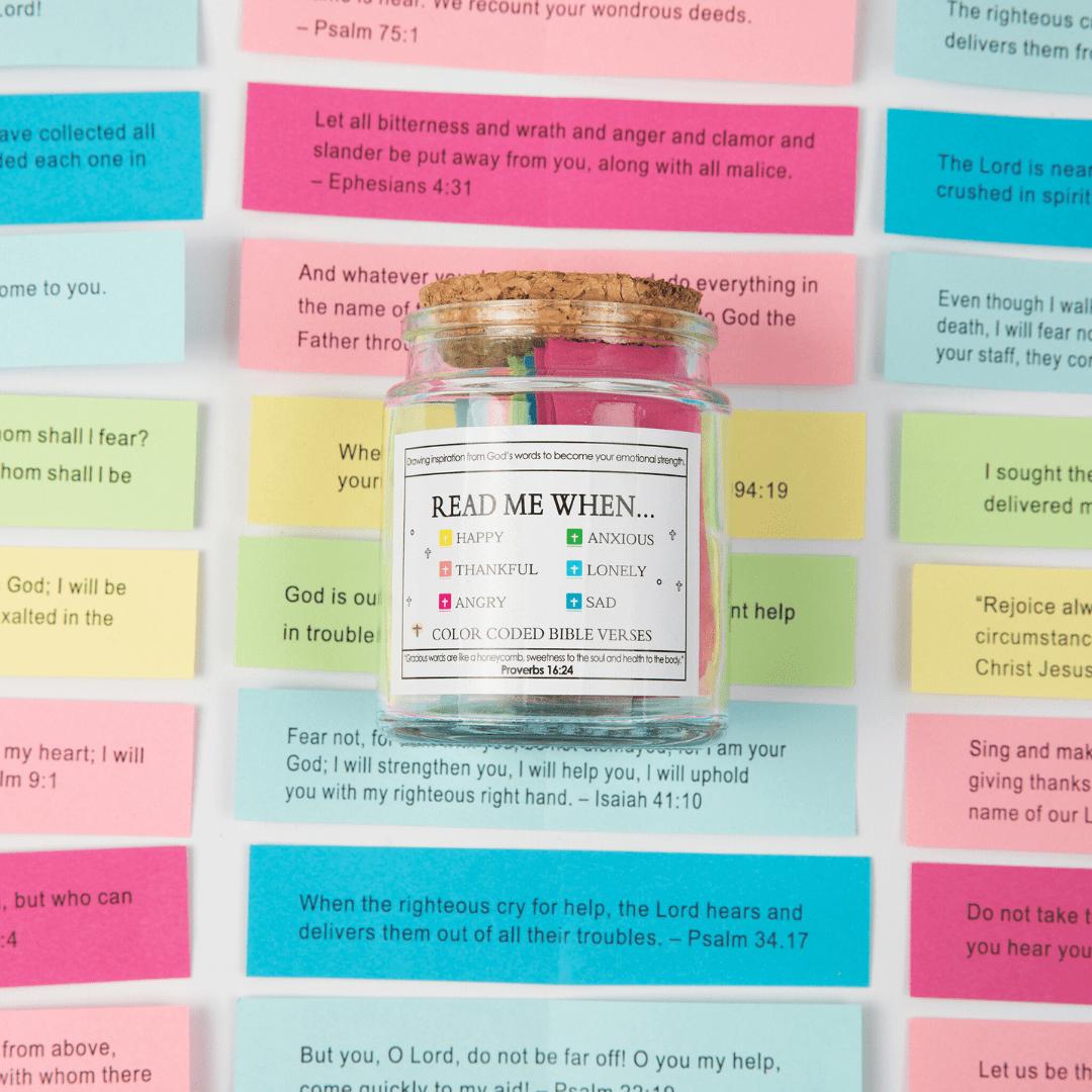 Handmade 90 Days Daily Grace Jar