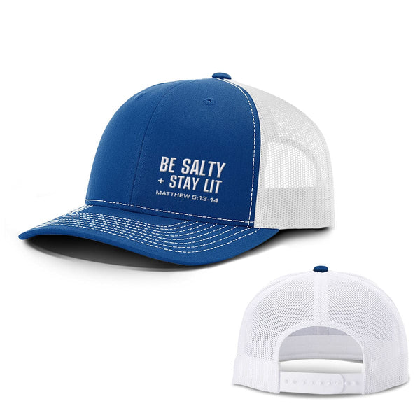 Be Salty Stay Lit Lower Left Hats