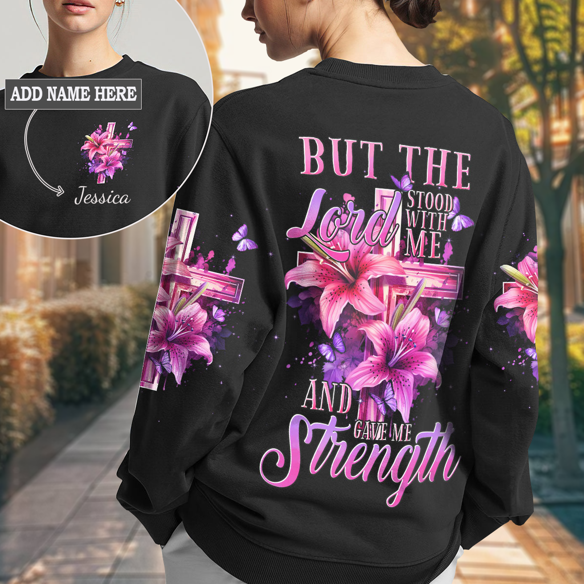 Lord Stood With Me Sweatshirt 2