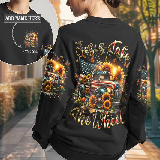 Jesus Take The Wheel Sweatshirt 15