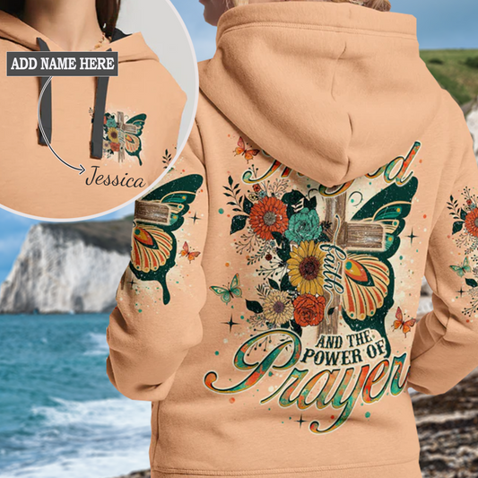 I Believe In God Butterfly Hoodie