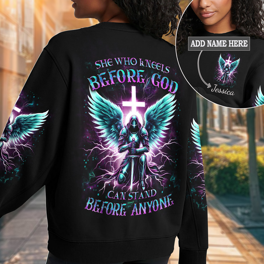 She Who Kneels Before God Warrior Sweatshirt 6