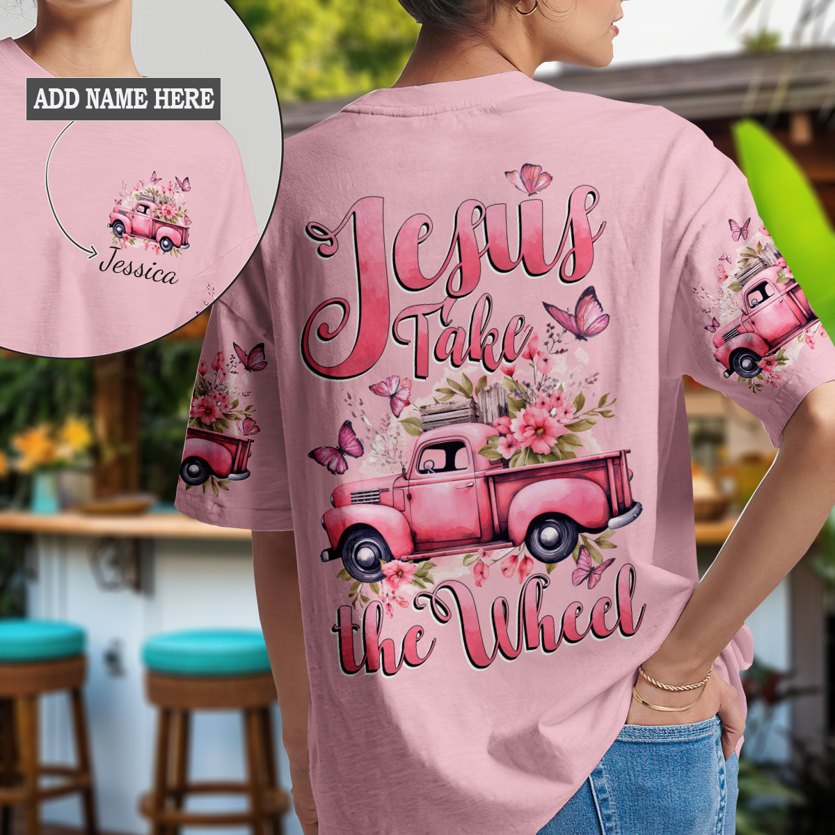 Jesus Take The Wheel T-Shirt 11