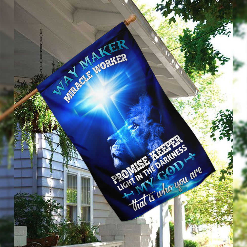 Way Maker Miracle Worker Jesus Christ Flag 3-Day Shipping
