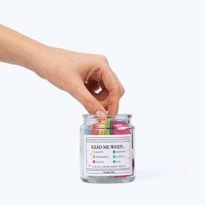 Handmade 90 Days Daily Grace Jar