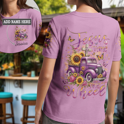 Jesus Take The Wheel T-Shirt 14