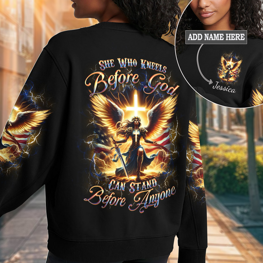 She Who Kneels Before God Sweatshirt 4