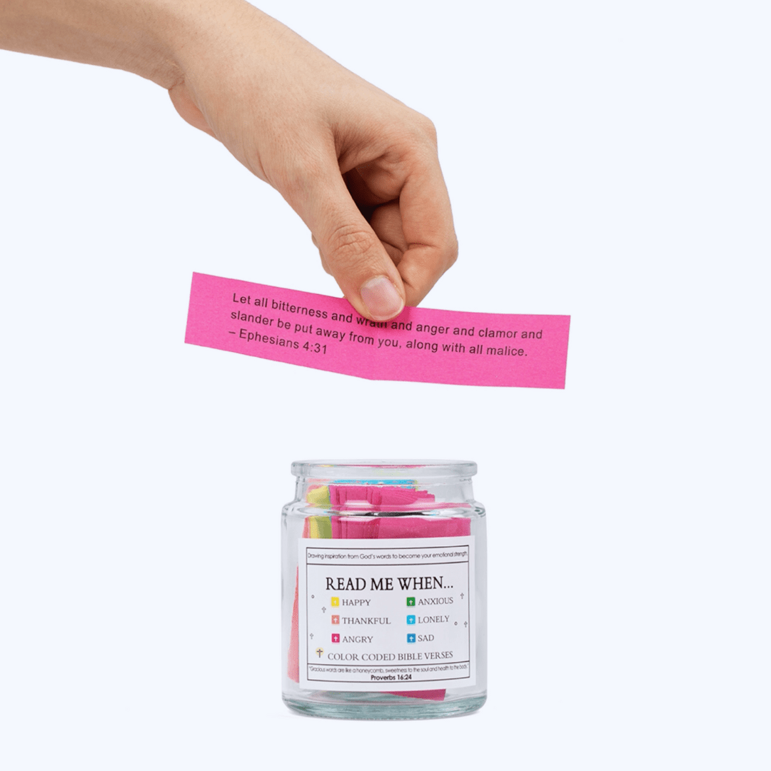 Handmade 90 Days Daily Grace Jar