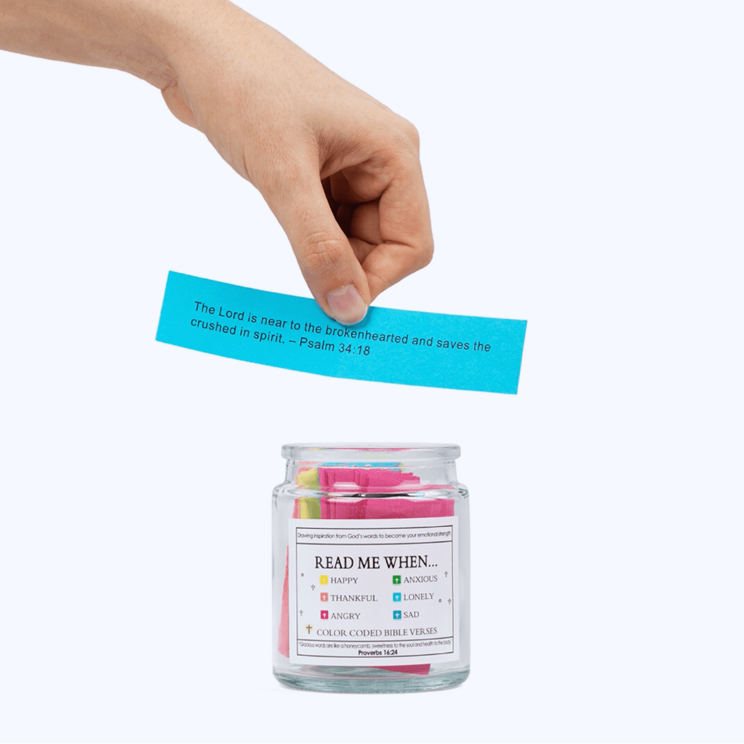 Handmade 90 Days Daily Grace Jar