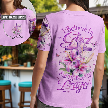 I Believe In God Women's All Over Print T-Shirt 4