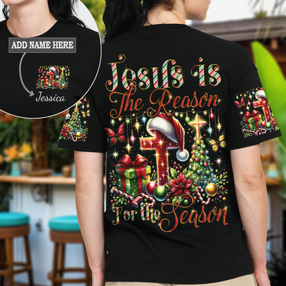 Jesus The Reason Christmas T-Shirt 3