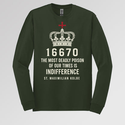 16670 The Most Deadly Poison Of Our Times Is Indifference St. Maximilian Kolbe 01