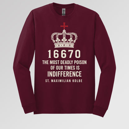 16670 The Most Deadly Poison Of Our Times Is Indifference St. Maximilian Kolbe 01