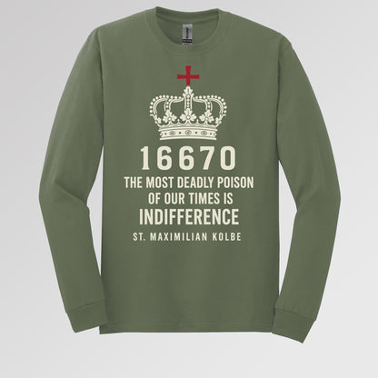 16670 The Most Deadly Poison Of Our Times Is Indifference St. Maximilian Kolbe 01