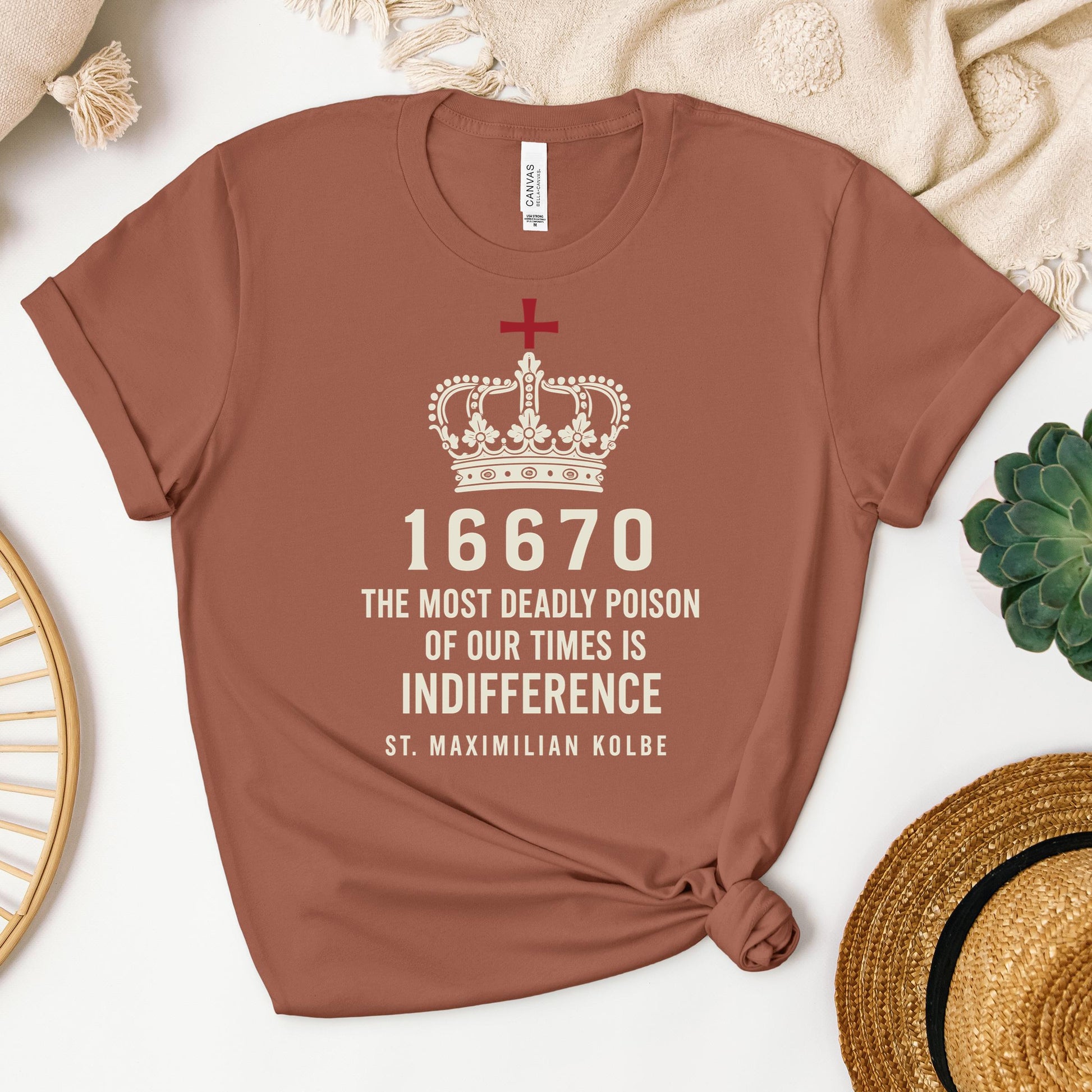 16670 The Most Deadly Poison Of Our Times Is Indifference St. Maximilian Kolbe 01