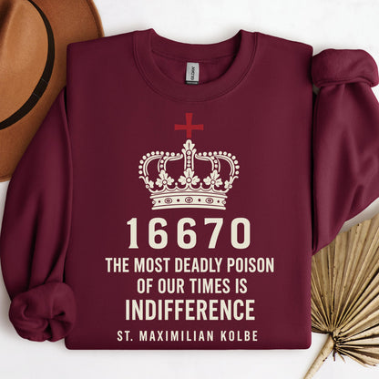 16670 The Most Deadly Poison Of Our Times Is Indifference St. Maximilian Kolbe 01