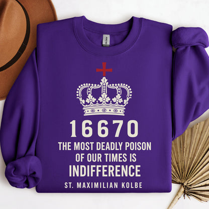 16670 The Most Deadly Poison Of Our Times Is Indifference St. Maximilian Kolbe 01