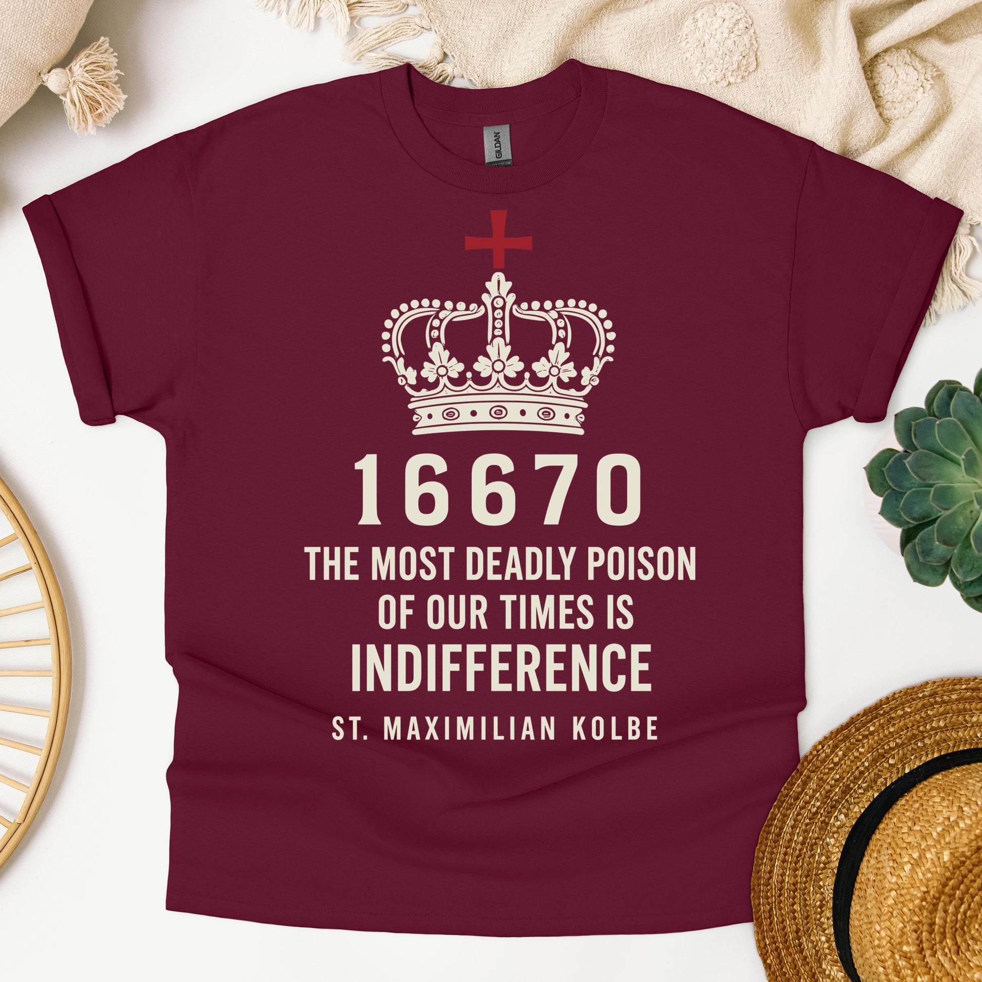 16670 The Most Deadly Poison Of Our Times Is Indifference St. Maximilian Kolbe 01
