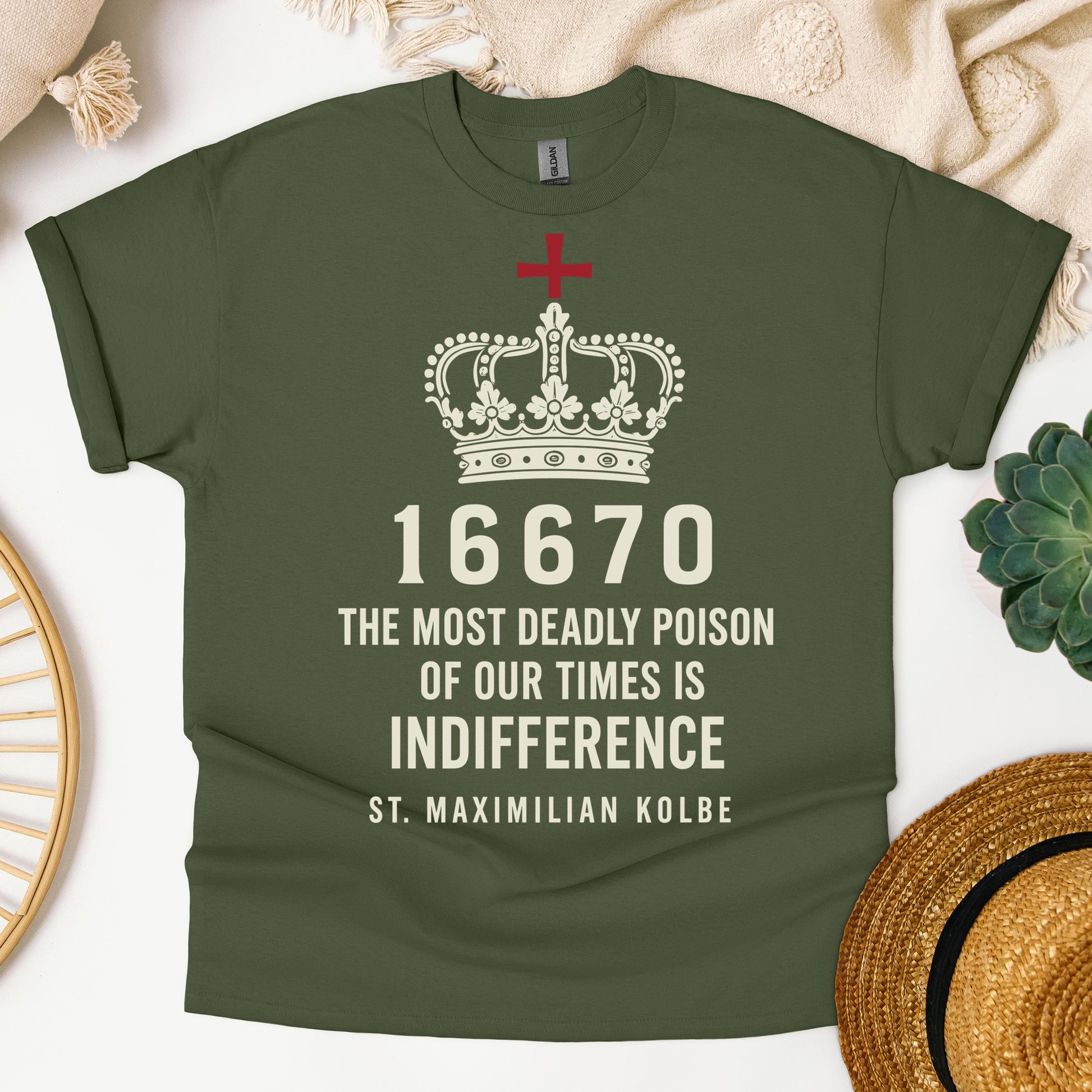 16670 The Most Deadly Poison Of Our Times Is Indifference St. Maximilian Kolbe 01