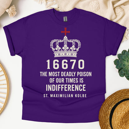 16670 The Most Deadly Poison Of Our Times Is Indifference St. Maximilian Kolbe 01