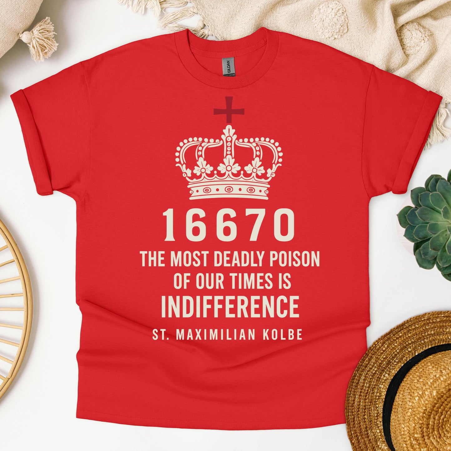 16670 The Most Deadly Poison Of Our Times Is Indifference St. Maximilian Kolbe 01