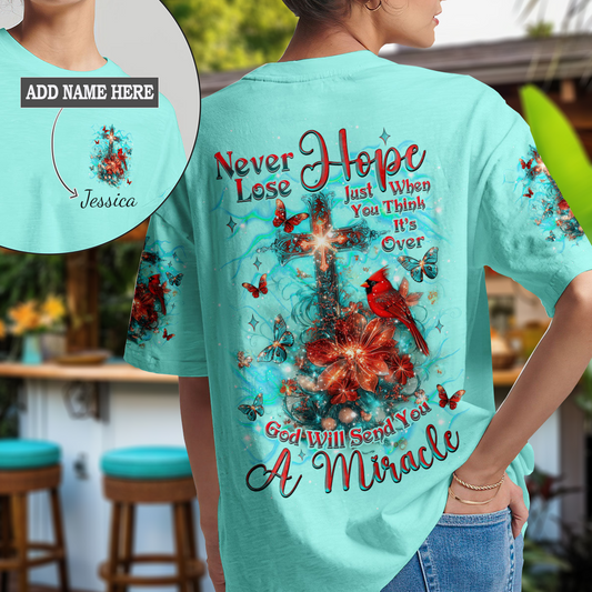 God Will Send You A Miracle Cardinal T-Shirt