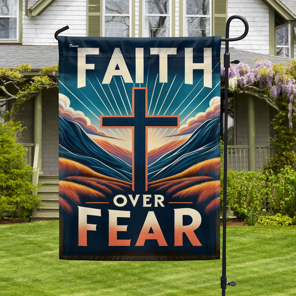 FLAGWIX  Faith Over Fear Flag