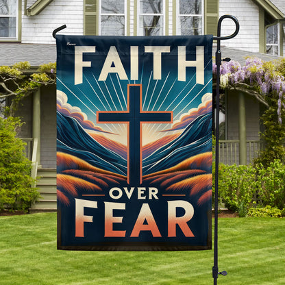 FLAGWIX  Faith Over Fear Flag