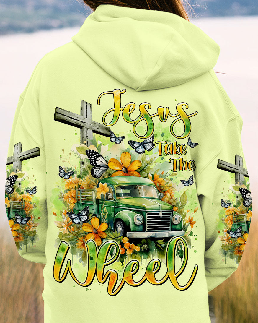 Jesus Take The Wheel Hoodie 13