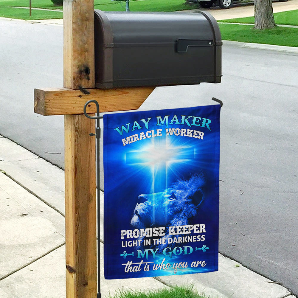 Way Maker Miracle Worker Jesus Christ Flag 3-Day Shipping