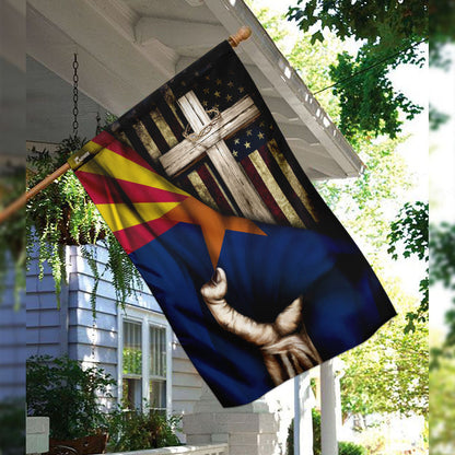 Christian Cross - Arizona Flag