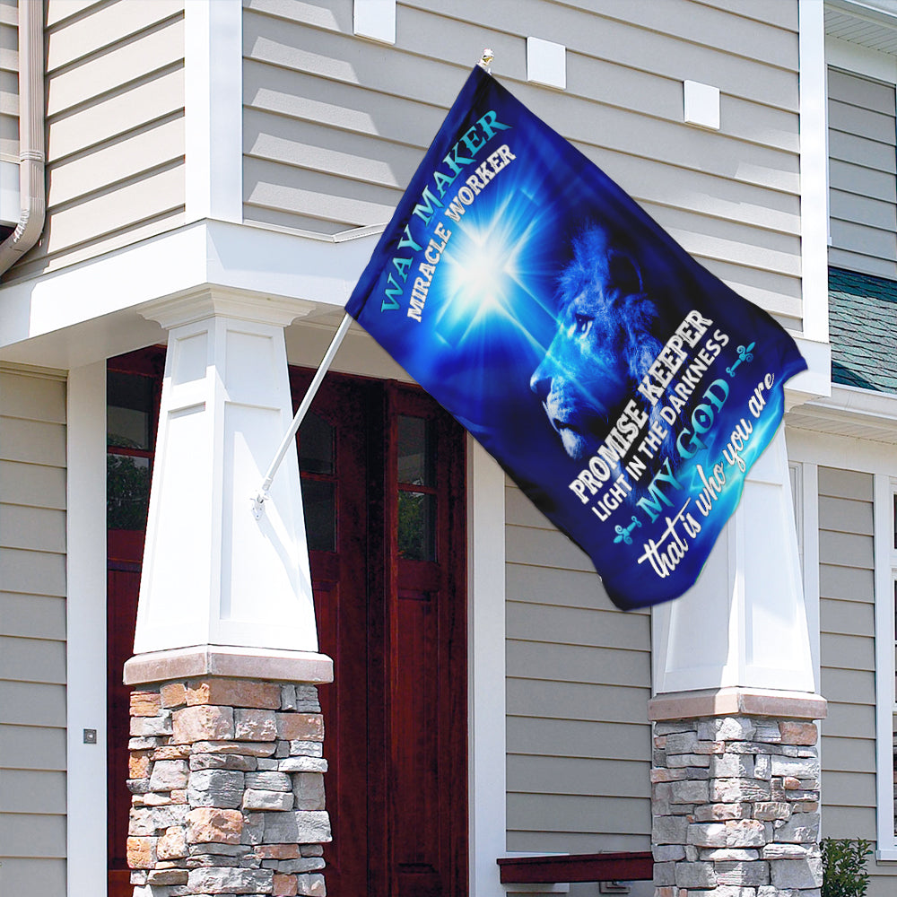 Way Maker Miracle Worker Jesus Christ Flag 3-Day Shipping