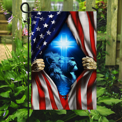 Jesus Christ American Flag