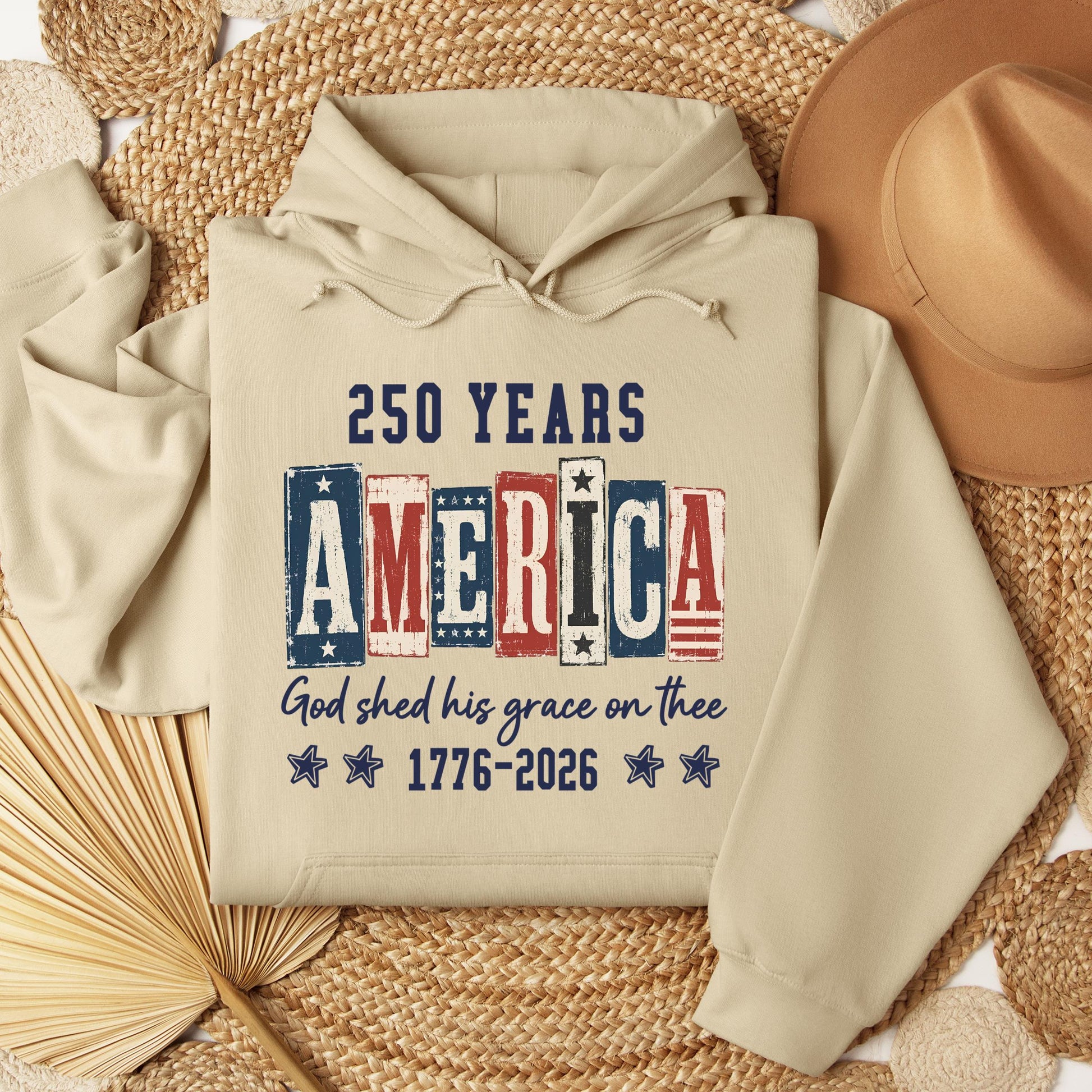 250 Years America God Shed His Grace On Thee 1776 2026 01
