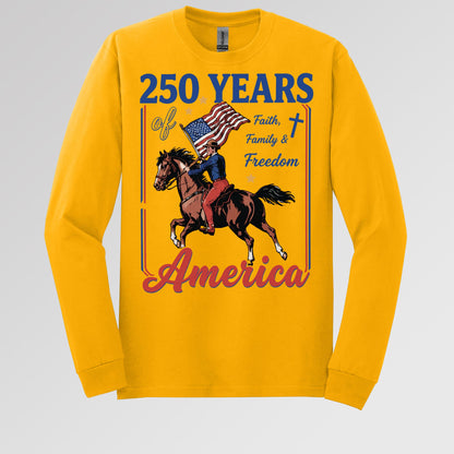 250 Years Of America Faith Family And Freedom 01