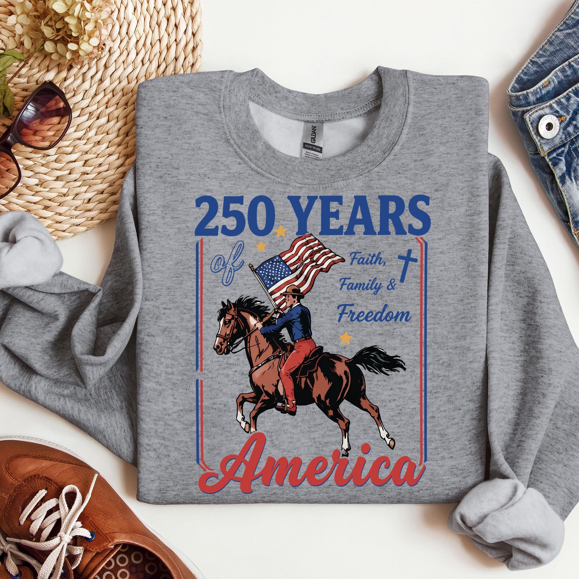 250 Years Of America Faith Family And Freedom 01