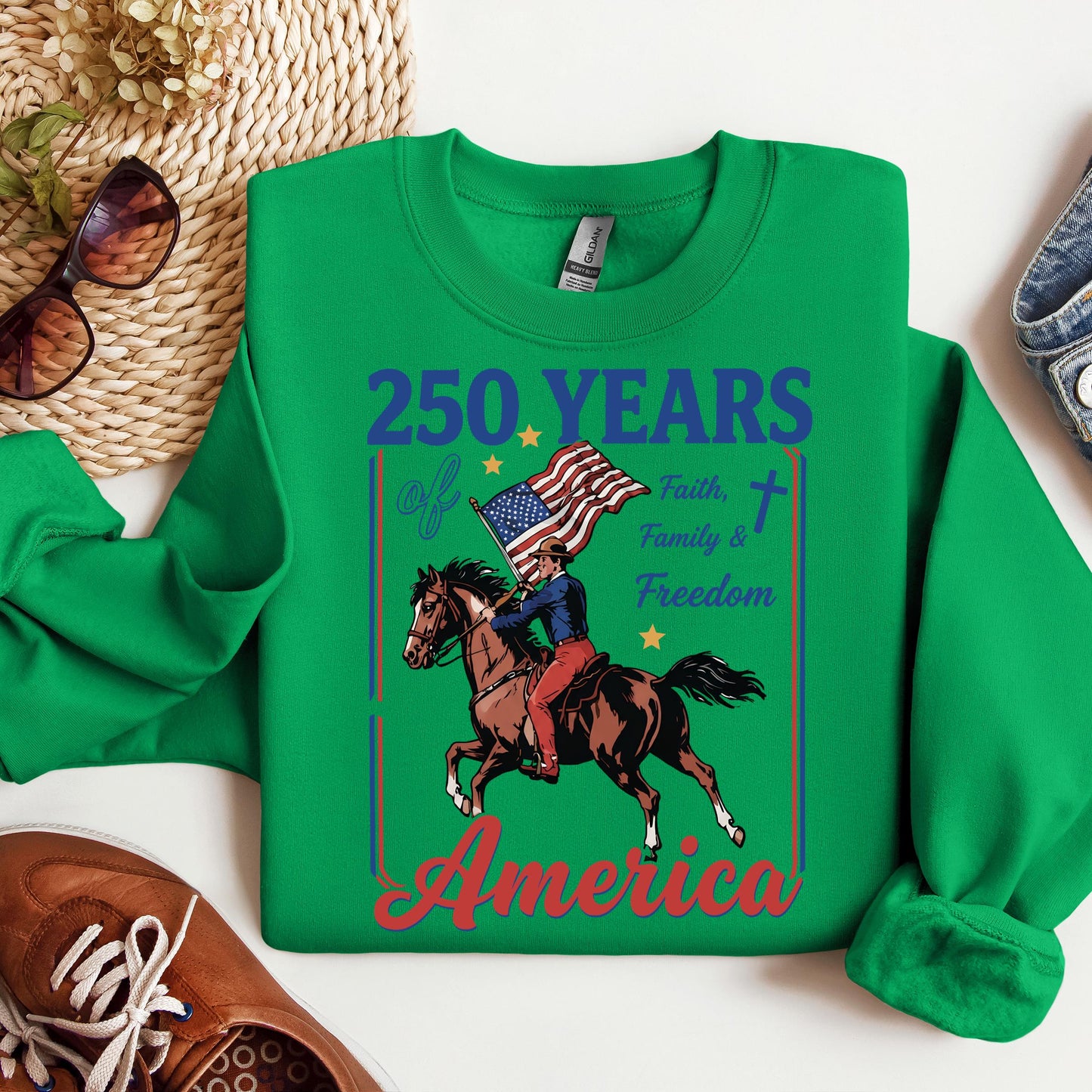 250 Years Of America Faith Family And Freedom 01