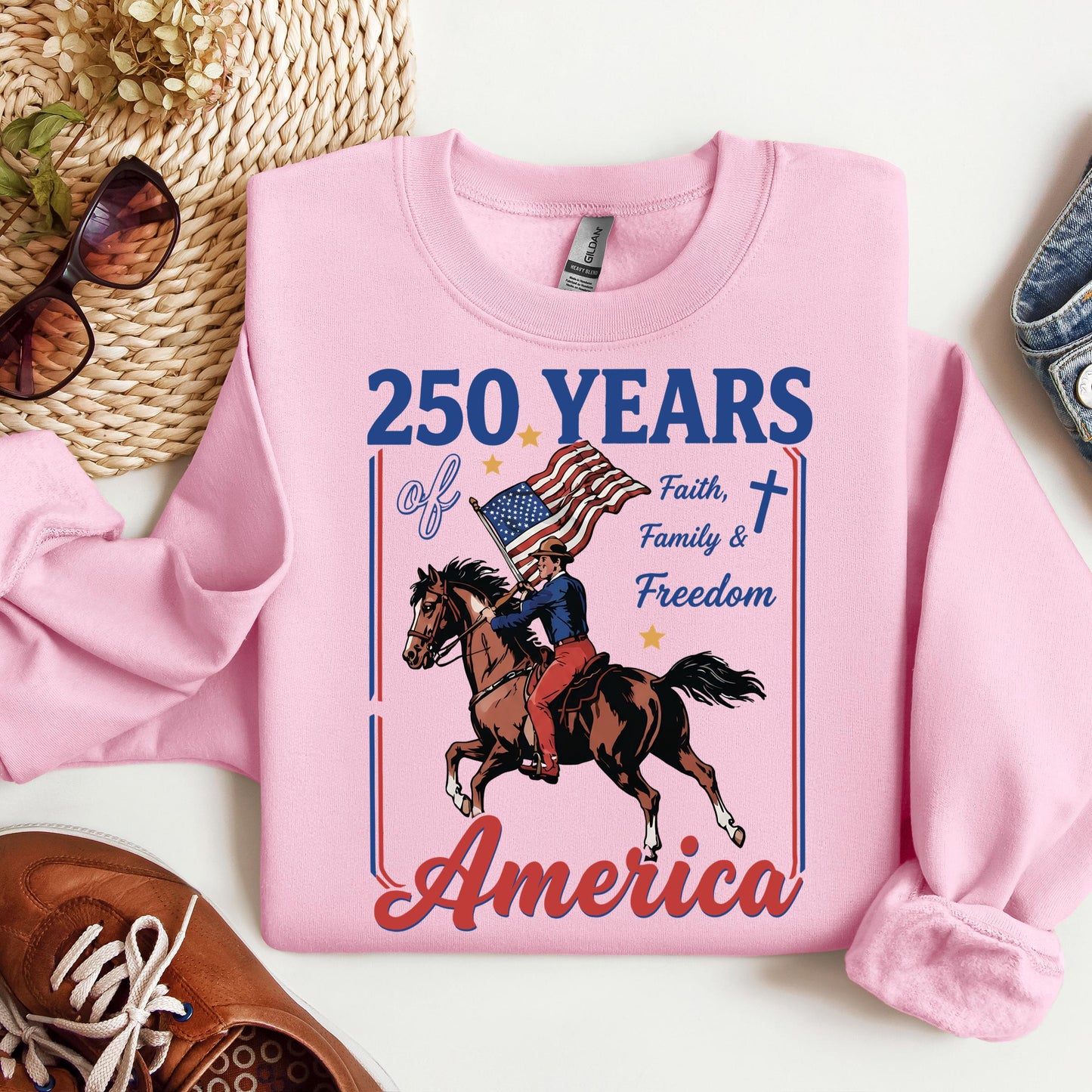 250 Years Of America Faith Family And Freedom 01