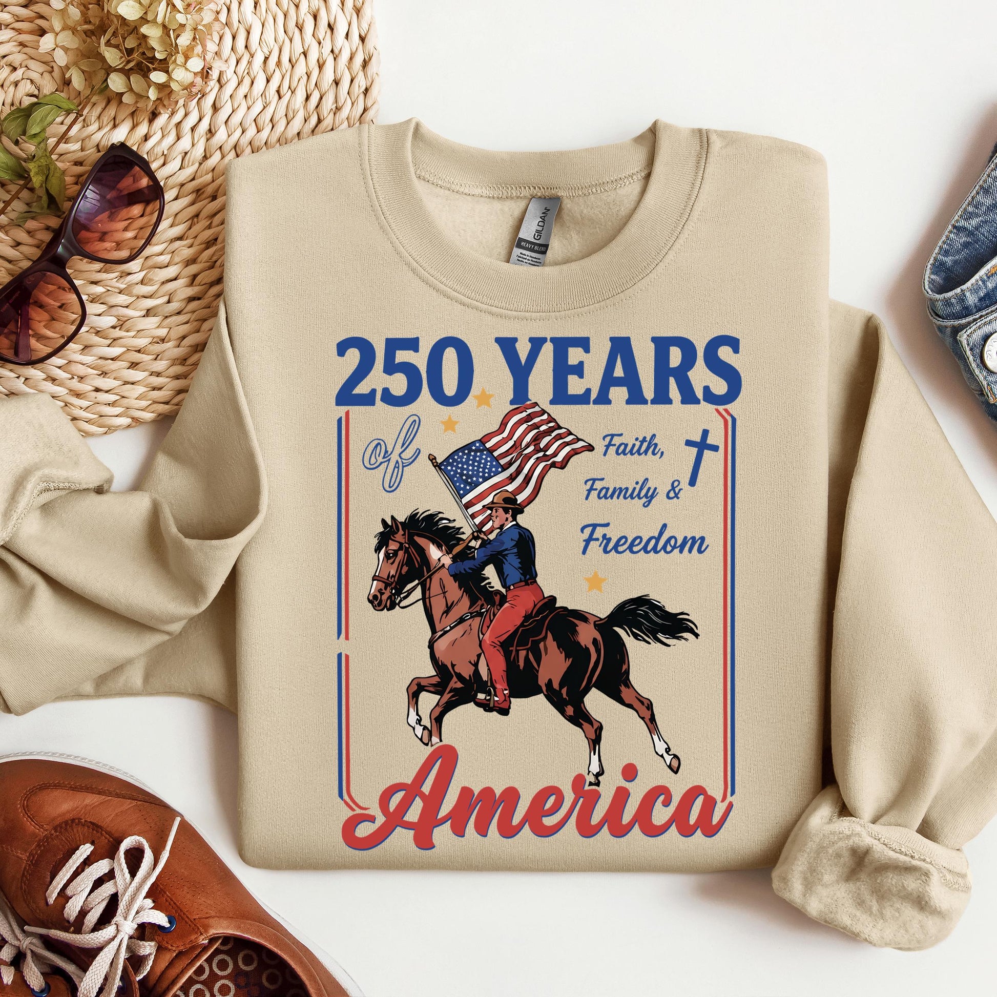 250 Years Of America Faith Family And Freedom 01