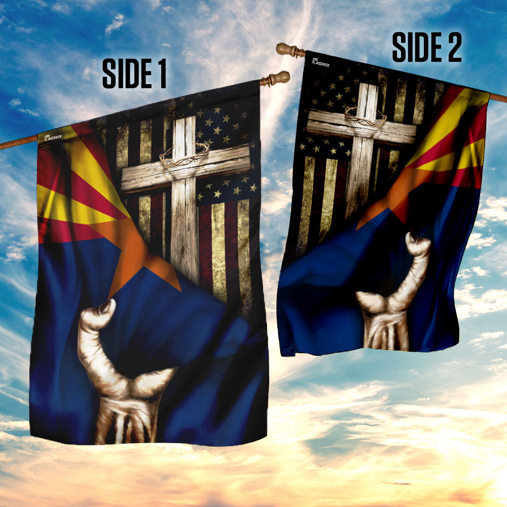 Christian Cross - Arizona Flag